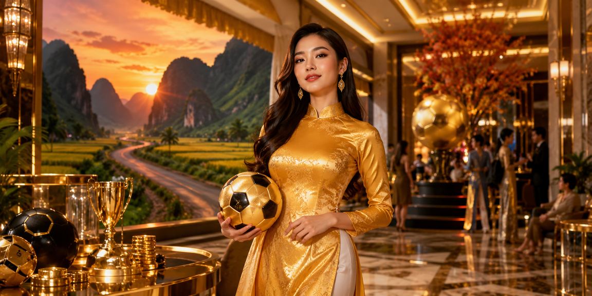 Cô gái mặc áo dài tại Ninh Bình theo dõi kết quả cá cược bóng đá trực tuyến trên điện thoại